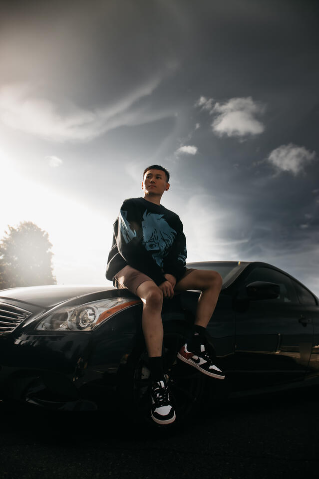 Qualicum Beach Car photoshoot